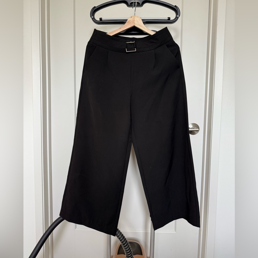Black Wide-Leg Pants